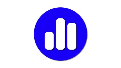 Poster - Detailed chart icons for integrating data visualization features into professional digital and app designs .