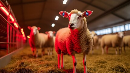 Poster - innovative iot enabled sheep farming with automated health monitoring and tracking systems for optim