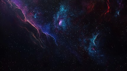 Poster - A spectacular nebula of color in space. A starry night in the universe. Universe science astronomy.
