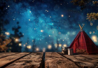 Wall Mural - Camping under the Stars