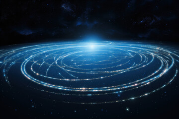 Wall Mural - cosmic web: a stunning visual of the universe