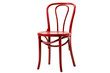 © Jawad - Rustic Bistro Chair with Woven Seat with Isolated on Transparent Background