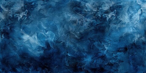 Wall Mural - Abstract Blue Watercolor Background