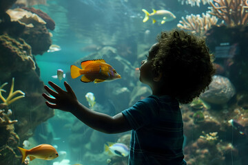 fish in aquarium