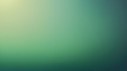 Poster - Serene Green Gradient: A soothing blend of green and yellow hues creates a tranquil and refreshing abstract background, ideal for designs seeking a sense of peace and harmony. 