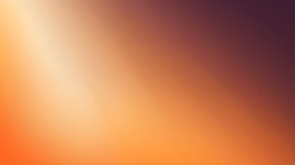 Poster - Warm Gradient Background: A smooth and elegant gradient background in shades of orange, yellow and purple, perfect for presentations, web design, or social media graphics.