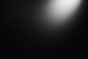 Poster - Bright light shining on textured black background for black friday sale