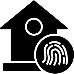 Sticker - Home Security Icon