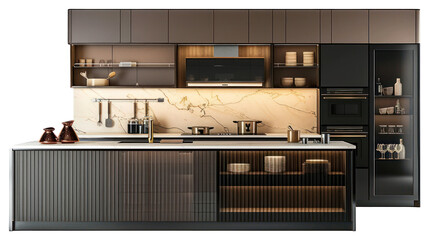 png modern luxury kitchen design