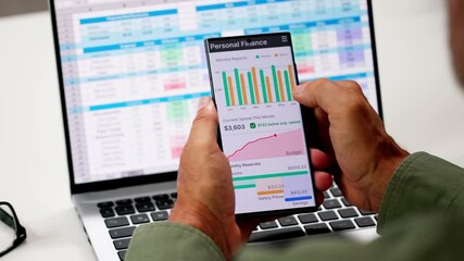 Aufkleber - Money Planning Budget Tracker App