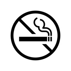 Canvas Print - No smoking sign