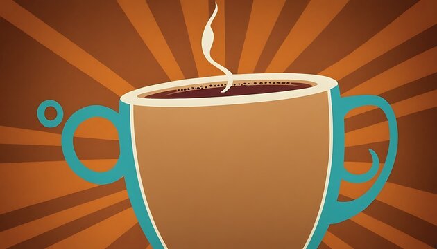 colorful coffee cup illustration, a cup of cappuccino coffee, latte, espresso with biscuits, 9