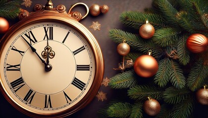 Wall Mural - countdown to midnight