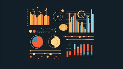 Poster - Detailed year over year financial performance infographic for a market listed company
