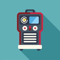 Poster - Inverter welding machine with digital display for setting welding parameters