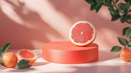 Sticker - Grapefruit Product Display.