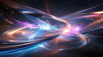 Wall Mural - Futuristic abstracts in cosmic