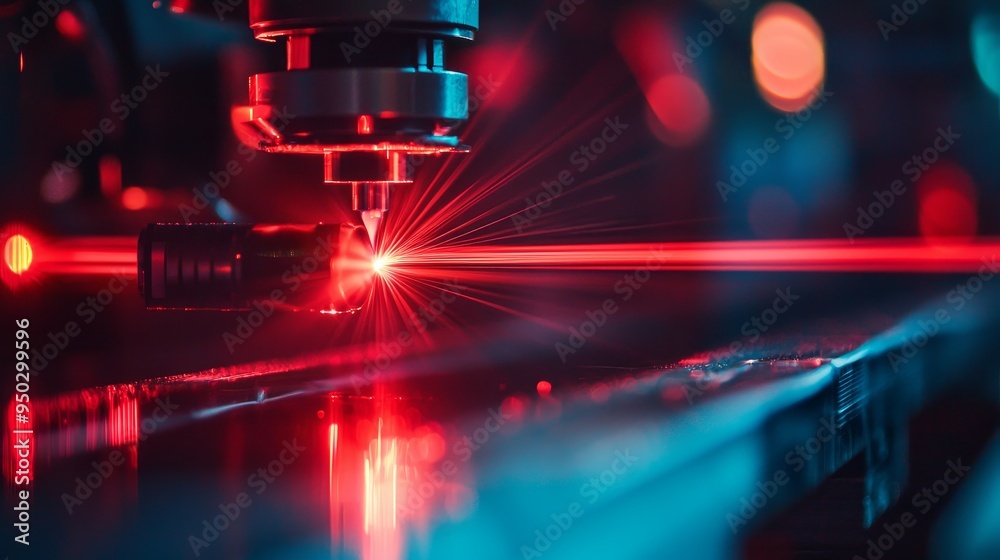 Measurement techniques with laser wavelength, highlighting the use of