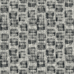 Wall Mural - Monochrome Grain Subtle Checked Pattern