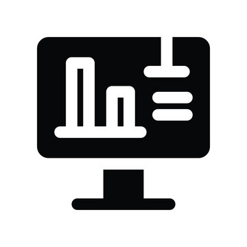 billboard icon. vector glyph icon for your website, mobile, presentation, and logo design.