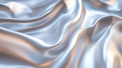 Poster - Smooth silver gradient background with a soft, reflective surface, perfect for luxury and tech-themed visuals -