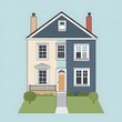 © Adobe Contributor - Two Tone House Illustration