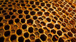 © Joesunt - Golden Honeycomb Abstract
