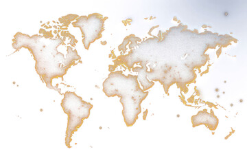 Wall Mural - PNG World map backgrounds outdoors light.