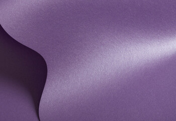 Aufkleber - Purple color paper background, smooth glowing shining texture, distorted wave