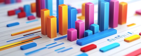 Colorful bar graph on a white background.