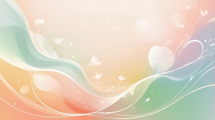 Wall Mural - Soft nature color design vector background

