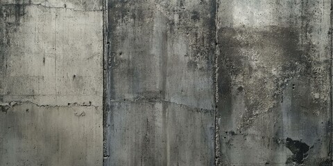 Wall Mural - Grungy concrete wall with uneven texture.