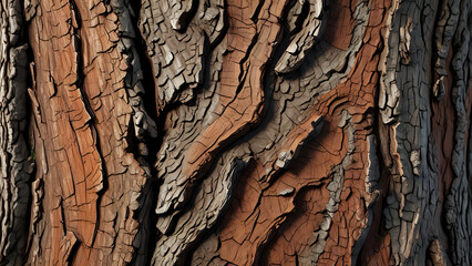 Sticker - bark texture