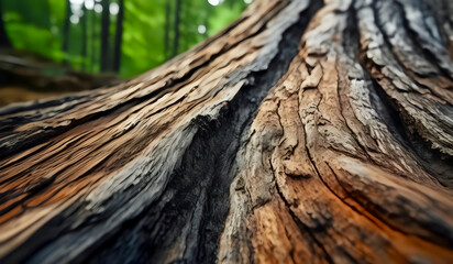 Canvas Print - tree trunk texture