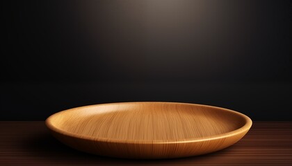 wooden plate 