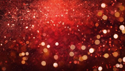 luxury red particle glitter abstract background for happy new year and merry christmas festive season