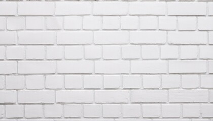 Sticker - white brick wall texture background