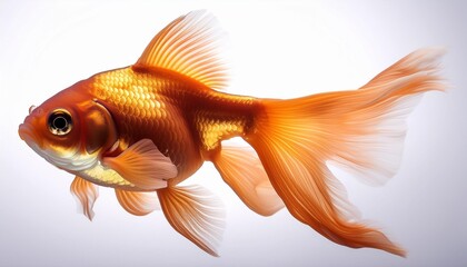 high resolution goldfish photography soft light and delicate textures