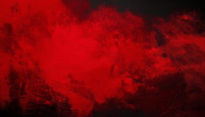 abstract red background with black grunge background texture in modern art design layout