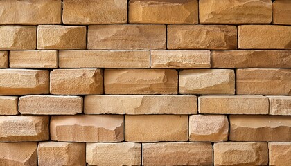 sand stone brick wall