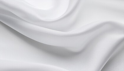 clean fashion woven beautiful soft fabric abstract smooth curve shape decorative textile white background