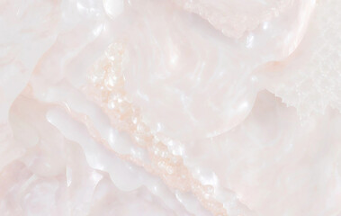Wall Mural - luxury pink marble texture. natural precious stone pattern - background for invitation design templa