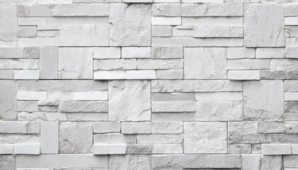 Wall Mural - limestone wall texture background classic gray white travertine texture for design