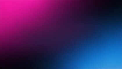 Wall Mural - dark grainy gradient background blue magenta pink purple black colors banner poster cover abstract design