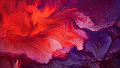 Wall Mural - a red and purple painting background