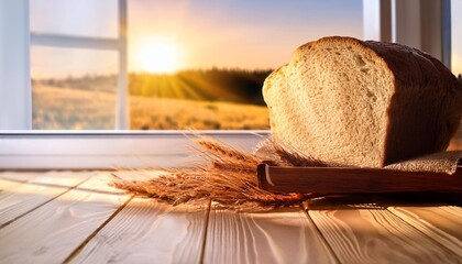 morning light and fresh bread