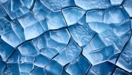 ice winter background cracks grunge texture blue wallpaper