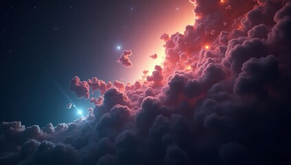 Wall Mural - Interstellar gas cloud