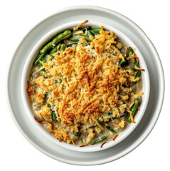 Sticker - PNG A dish of Green Bean Casserole plate bean green bean.