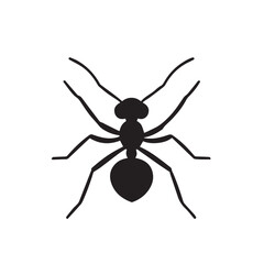 Ant in cartoon, doodle style . Image for t-shirt, web, mobile apps and ui. Isolated 2d vector illustration in logo, icon, sketch style, Eps 10, black and white. AI Generative